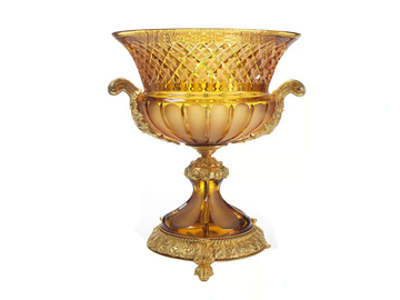 LUXURY FOUNDRY REGGIA 102 - Crystal vase by Il Bronzetto - view 3